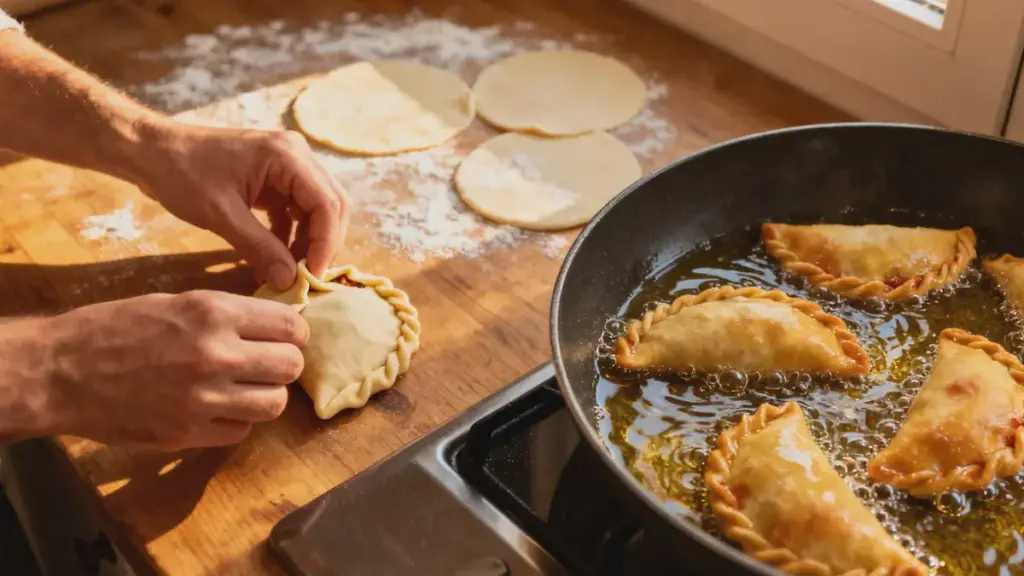 Ni pâtes ni pizza : l&rsquo;astuce des panzerotti express qui transforme votre dîner