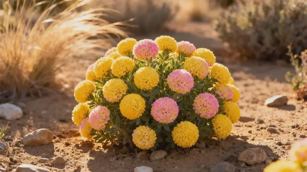 La plante qui résiste au vent et à la sécheresse : le secret de ses incroyables fleurs « pompon »
