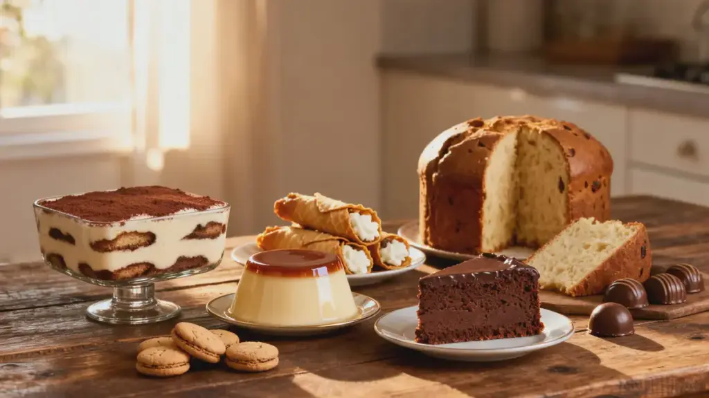 7 desserts italiens à goûter absolument : le n°3 va vraiment vous surprendre
